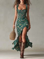 Camille | Floral Maxi Dress
