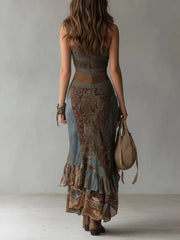 Noelle | Boho Maxi Dress
