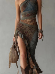 Noelle | Boho Maxi Dress