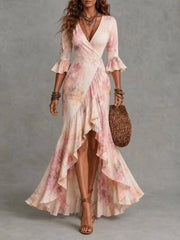Sienna | Ruffle Maxi Dress
