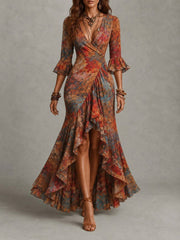 Sienna | Ruffle Maxi Dress