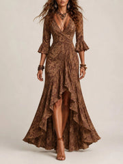 Sienna | Ruffle Maxi Dress