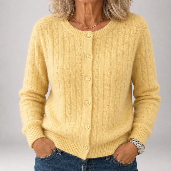 Celine | Cable Knit Cardigan