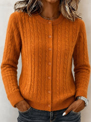 Celine | Cable Knit Cardigan