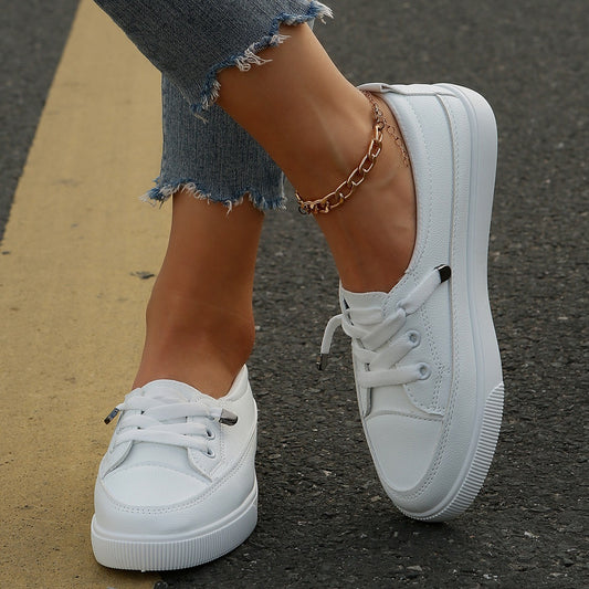 Ivy | Classic White Sneakers