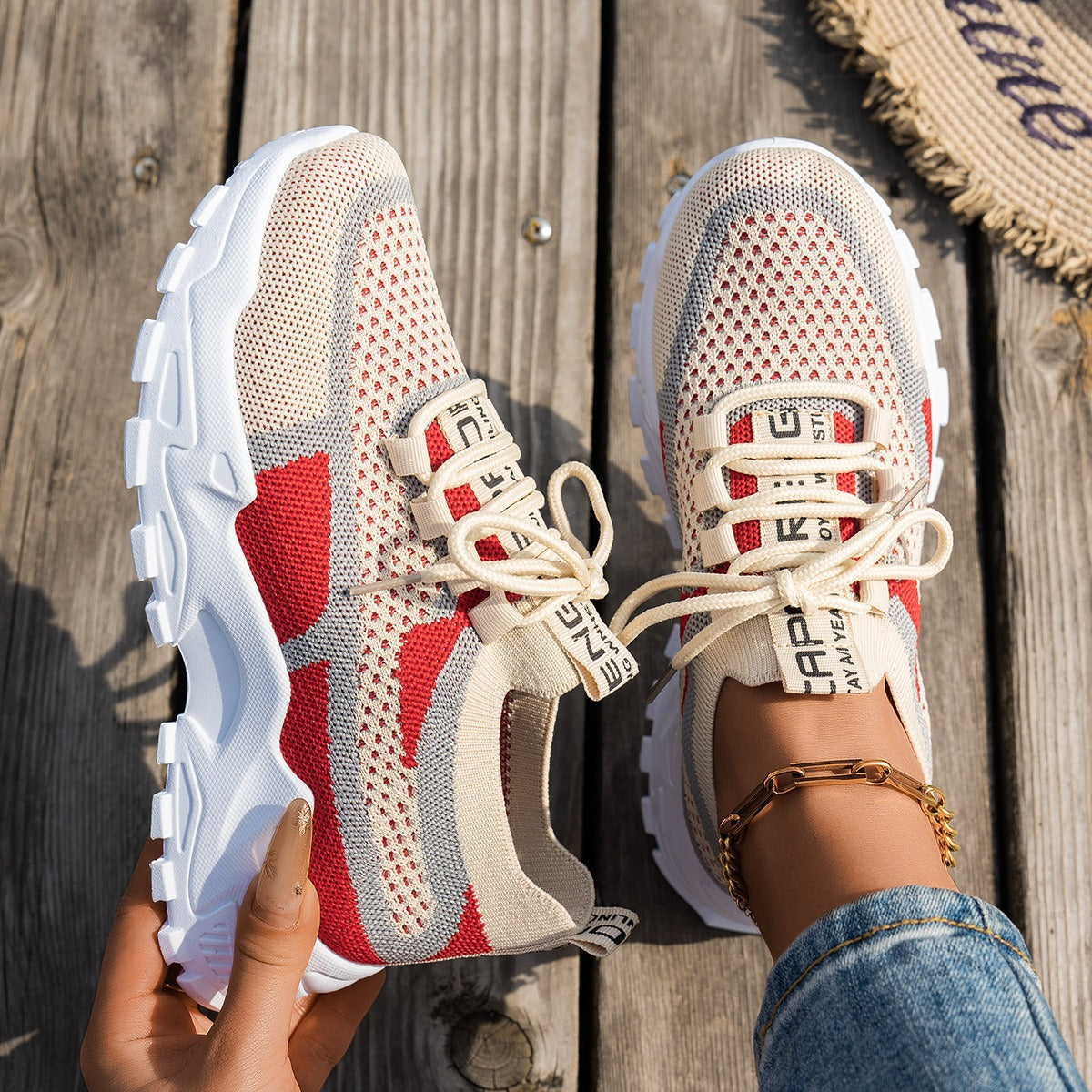 Luna | Breathable Knit Sneakers