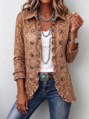 Valeria | Paisley Print Blazer